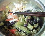 なすと白ネギの味噌南蛮作り方7写真