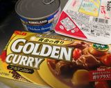 簡単!コストコ鶏肉水煮缶でカレーリゾット作り方1写真