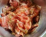 豚コマで棒餃子作り方1写真
