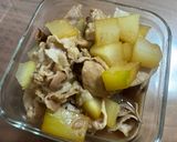 豚ロースと冬瓜のしょうが煮作り方6写真
