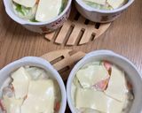 キャベツとひき肉のグラタン作り方6写真