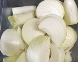 新玉ねぎと鶏手羽元のさっぱり煮作り方2写真