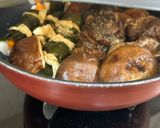 (同時調理)昆布巻きと椎茸の含め煮物作り方11写真
