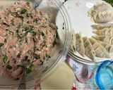 もやしとニラとえび餃子作り方4写真