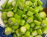 オクラのピリ辛ゴマだれ坦々風作り方1写真