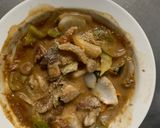 お一人様洋風中華丼味根菜たっぷり野菜炒め作り方20写真