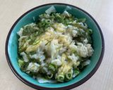 【和TKG】めかぶと白菜漬けの卵ご飯作り方7写真