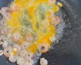海老と卵のビーフン作り方1写真
