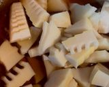筍の粉鰹和物作り方1写真