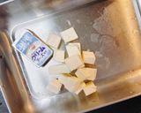 おつまみに★チーズの梅おかか和え作り方1写真