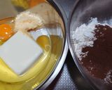 美味しい♬あん入りココアの豆腐マフィン♬作り方1写真