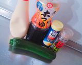 ＊ズッキーニのめんつゆマヨ粉チーズ炒め＊作り方1写真