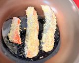 鮭のマヨマスタードパン粉焼き作り方3写真