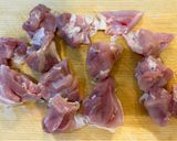 鶏肉でガリバタチキン！作り方1写真