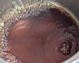 出汁から作った鶏肉と卵の温かい蕎麦作り方5写真