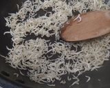 春菊と水菜の佃煮風、アレンジ自由作り方3写真