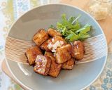 焼肉たれと新ショウガで焼き豆腐の甘辛炒め作り方9写真