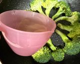 アートな卵焼き(ブロッコリー花作り方5写真