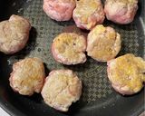豚こまのチーズだんご作り方6写真
