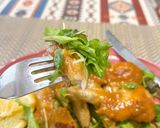 業スーのトムヤムスープの素で手羽先焼き作り方8写真