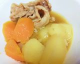 【ﾎｸﾎｸ時短】懐かしの味！定番肉じゃが作り方7写真