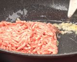 ピリ辛!マーボー落花生丼【食遺産】作り方2写真