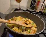 酔った勢いで作る、〆の普通の炒飯作り方7写真