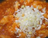 シャキシャキ爆盛ねぎのエビチリ作り方11写真