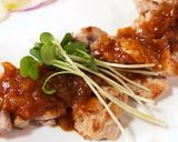 安くてうまい厚切り豚ロースのにんにく醤油ステーキ作り方9写真