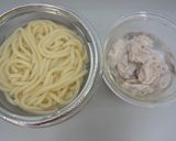 夏にさっぱり☆冷しゃぶうどん作り方2写真