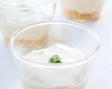 プリンカップで【なめらかレアチーズケーキ作り方6写真