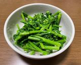 菜の花の旨だしマヨワサビ和え作り方4写真