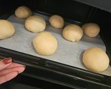 ふわふわ豆乳きな粉パン（キャラメル入り）作り方5写真