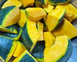 かぼちゃと豚バラの煮物作り方1写真