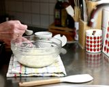 北欧産の強力粉で 気泡たっぷりチャバタ作り方4写真