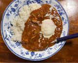煮込み時間３分！バターチキン風キーマカレー🍛作り方5写真