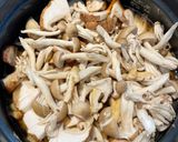 きのこと油揚げの炊き込みご飯作り方2写真