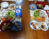 絹厚揚げと薩摩芋と舞茸の味噌汁作り方16写真