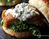 チキンカツバーガー⭐︎レモンタルタル添え作り方25写真