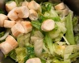 レタスとお麩の中華スープ作り方2写真