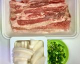 豚バラ肉と大根のカレー煮込み作り方1写真