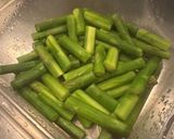 春アスパラガスのガリバタペペロンチーノ🌶️作り方4写真