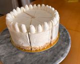 桃のデコレーションケーキ作り方31写真