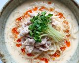 簡単！濃厚金ゴマの冷やし坦々素麺作り方5写真