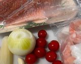 骨とり赤魚のアクアパッツァ✨ホイル焼き作り方1写真
