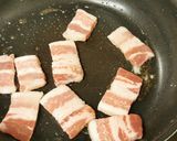 豚バラチンゲン菜炒め作り方2写真