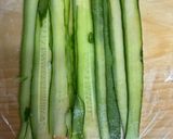 ヒラヒラきゅうりの前菜風作り方3写真
