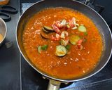 ザリガニとトマトのイタリア風パスタ作り方7写真