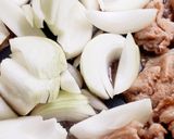 簡単☆旨い☆豚肉とクタクタ玉ねぎの生姜焼き作り方3写真