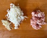 クミン入りモロヘイヤのチキンスープ作り方2写真